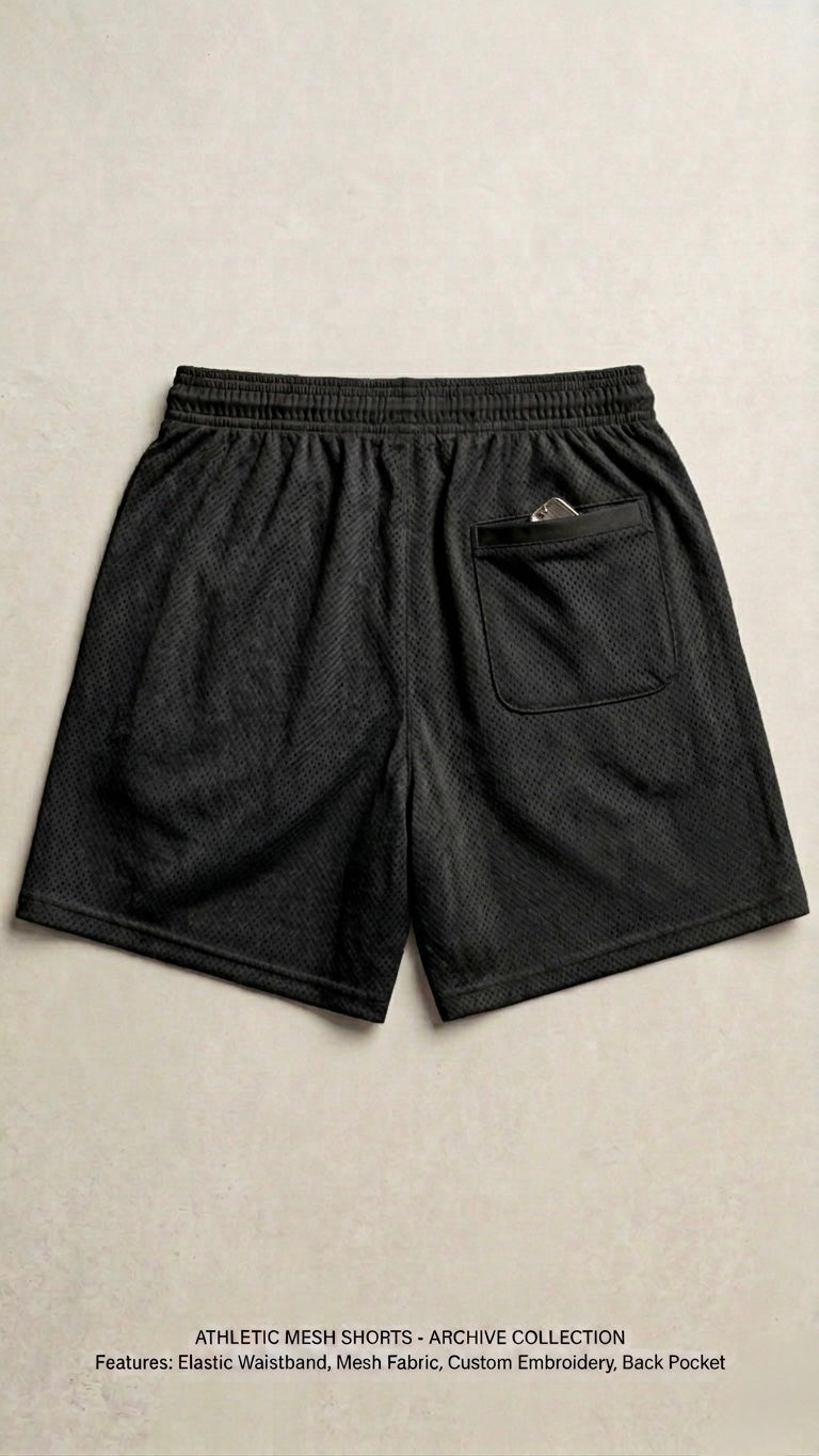 Athletic logo shorts