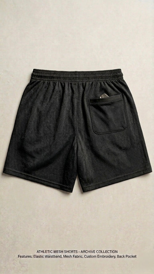 Athletic logo shorts