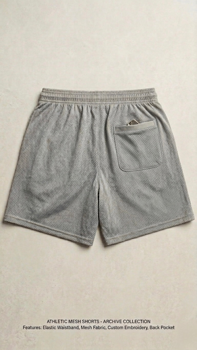 athletic logo shorts