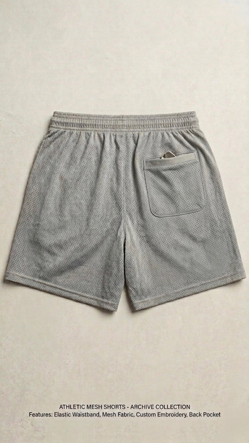 athletic logo shorts