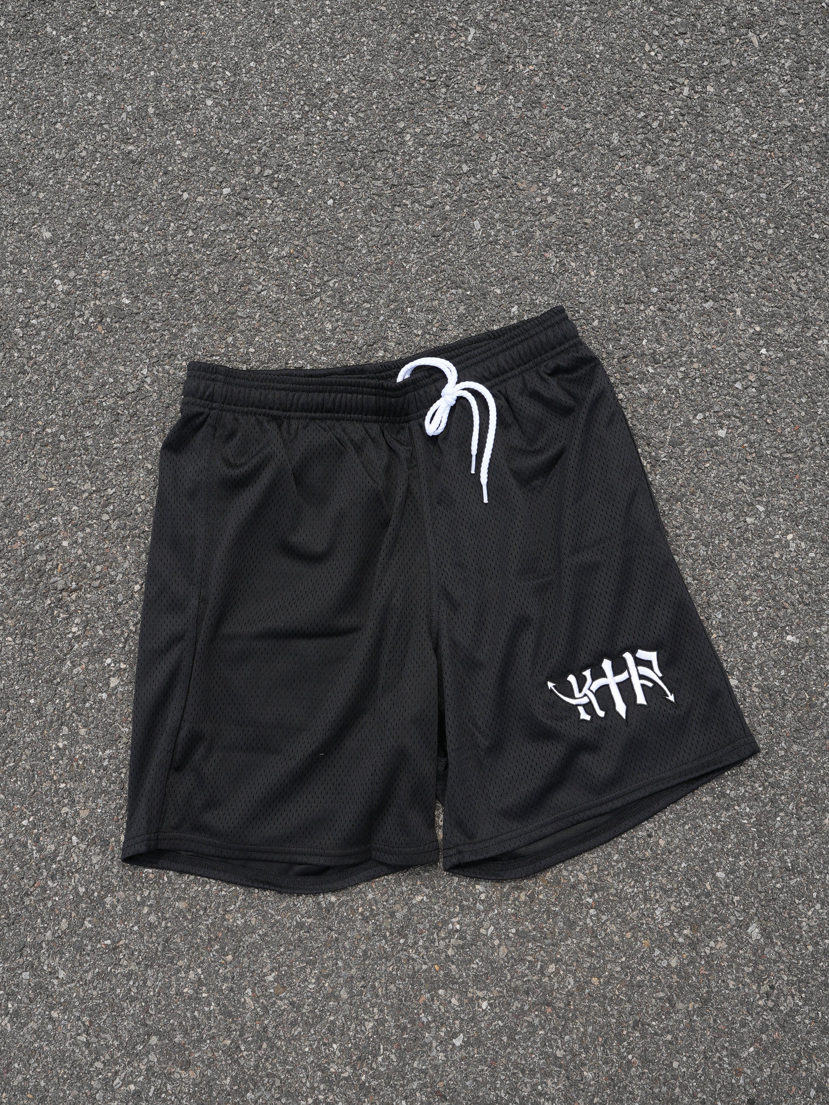 Athletic logo shorts