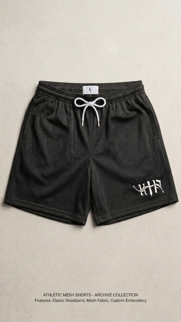 Athletic logo shorts