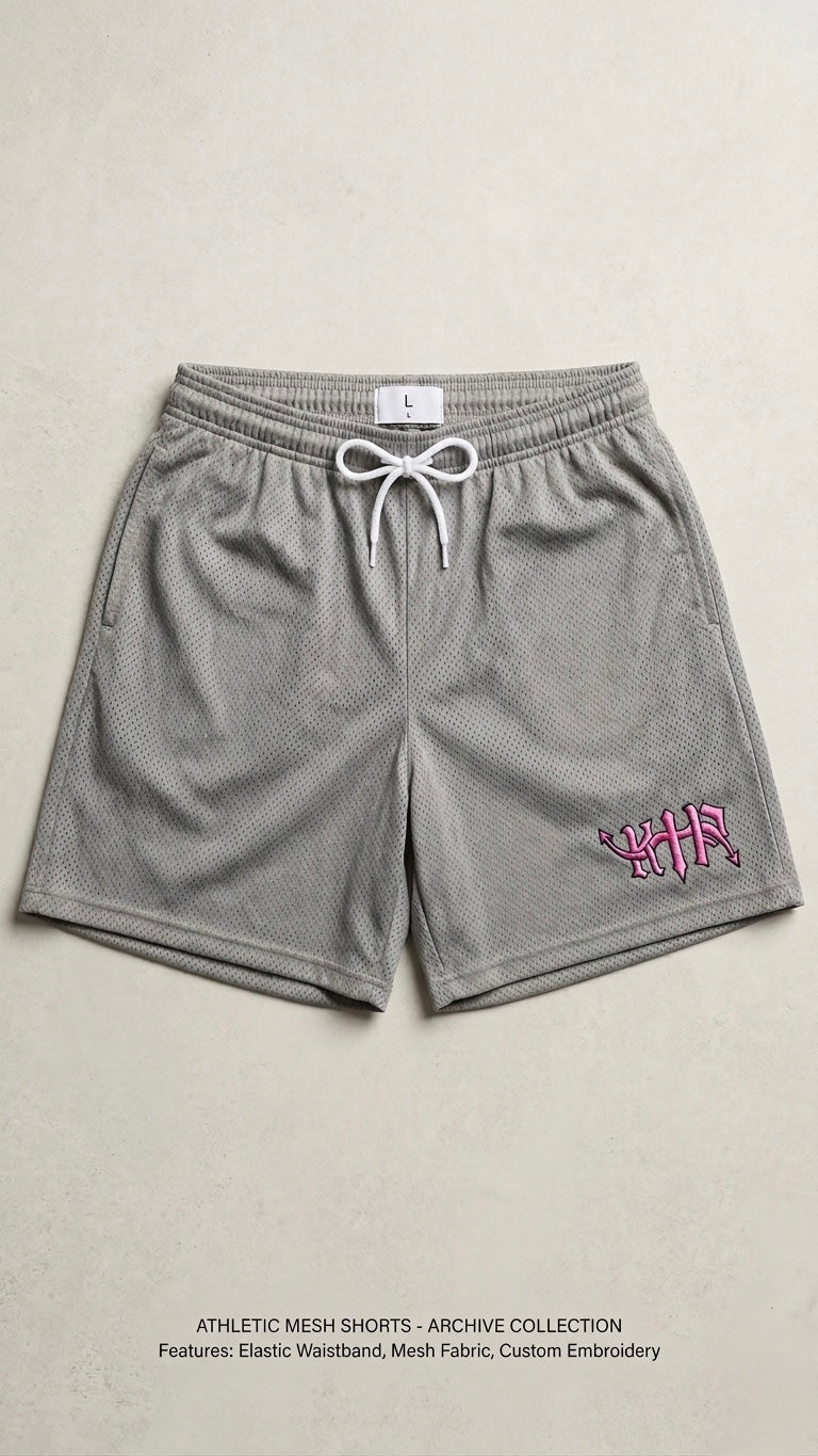 athletic logo shorts