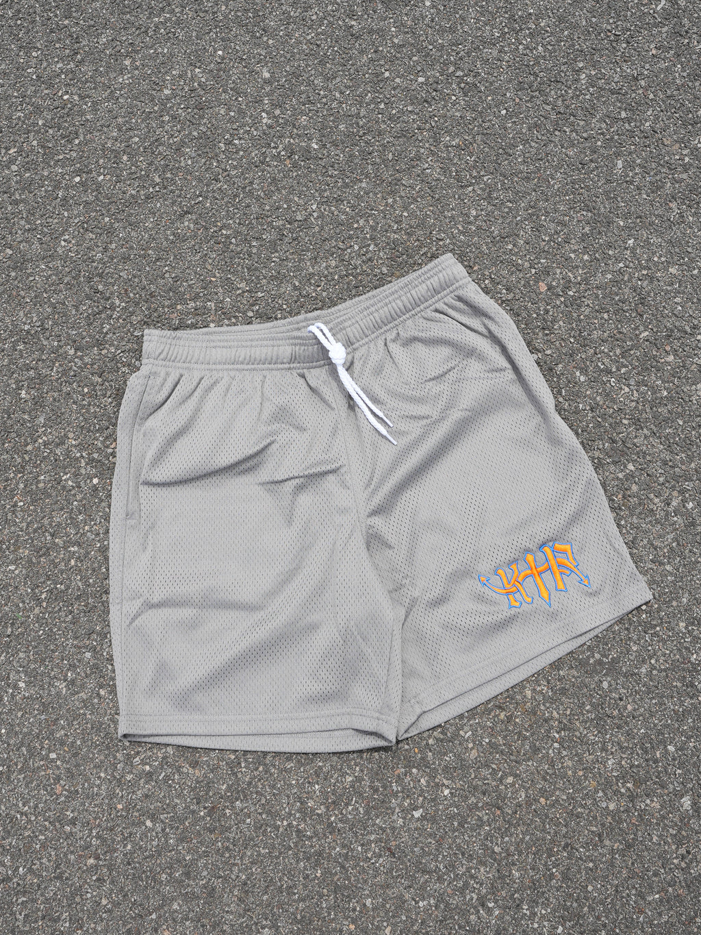 athletic logo shorts